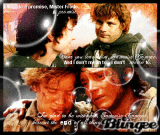 Sam and Frodo: promise at the end