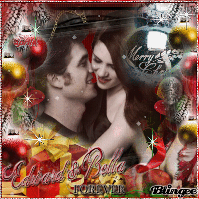 Sharing Christmas love with Edward & Bella~