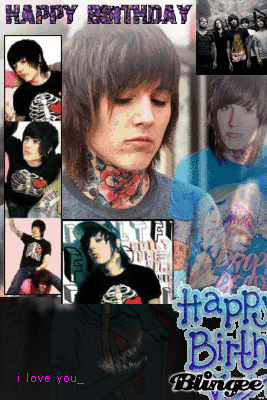 Happy 24th Birthday To Oliver Sykes Picture 118709877 Blingee Com Birthday cake from fluffy pussycat. blingee com
