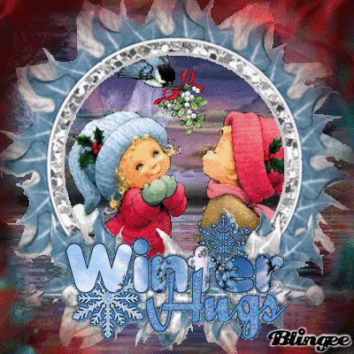 Winter Hugs To Warm All Of My Friends Animated Picture Codes And