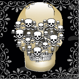 Cartable tete de mort Clearance