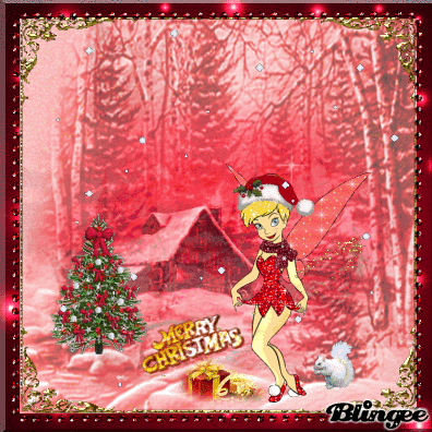 Merry Christmas From TinkerBell Picture #119033275 | Blingee.com