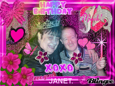 HAPPY BIRTHDAY JANET Picture #119249067 | Blingee.com