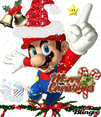 Merry Mario christmas Picture #119272809 | Blingee.com