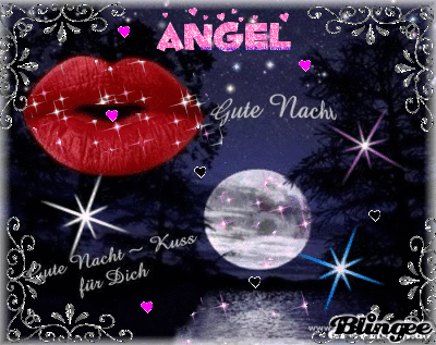 gute nacht bussi Picture #119276240 | Blingee.com