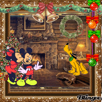 MERRY XMAS MICKEY Picture #119452971 | Blingee.com