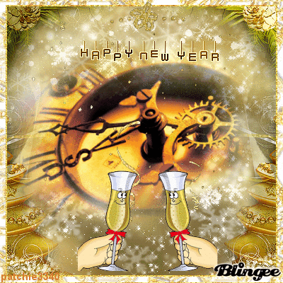 HAPPY NEW YEAR : HORLOGE