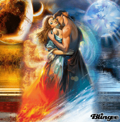 Fire And Ice Fantasy Picture 120373663 Blingee Com The colours are super vivid. blingee com