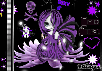 Lol Emo Girl Picture #120429905 | Blingee.com