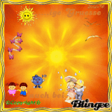 sonnige Gruesse