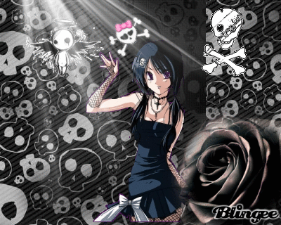 Cute Gothic Anime Girl Animated Picture Codes And Downloads 120835086 692453306 Blingee Com You can watch several of these best. blingee com