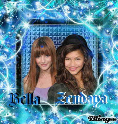 Bella and Zendaya Blue Bella and Zendaya Blue