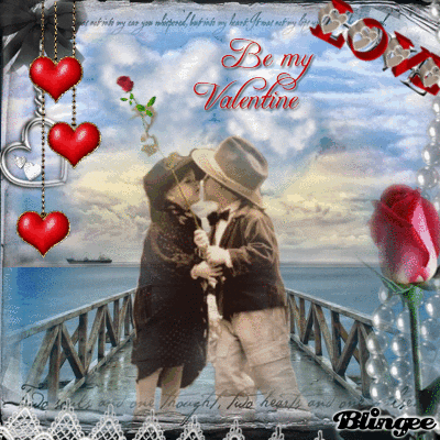 little vintage valentine love couple little vintage valentine love couple