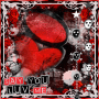 Red, Black emo love Background *Say you luv me* Original by ♥♫-Lenii-♫♥ 