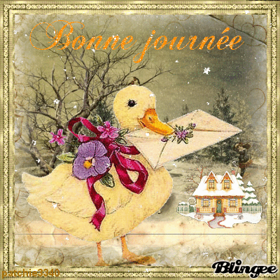 BONNE JOURNEE : CANARD
