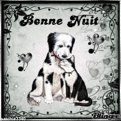 BONNE NUIT EN NOIR ET BLANC