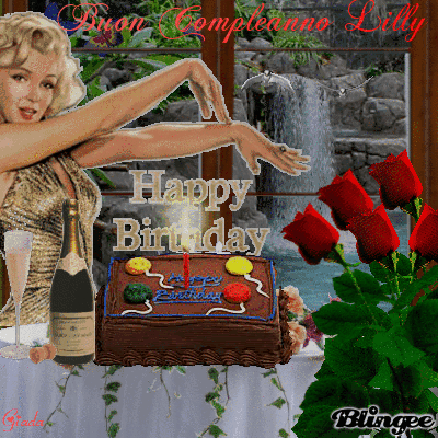 Immagine Buon Compleanno Lilly 122141387 Blingee Com