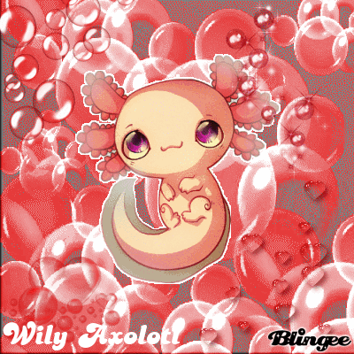 cute axolotl on Make a GIF