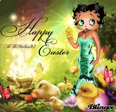 Happy Easter betty boop Picture #122683242 | Blingee.com