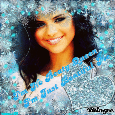 Selena Gomez-Im No Beaty Queen Im Just Beatiful Me..- Picture