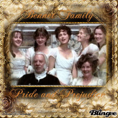 Pride and Prejudice-Bennet Family Picture #123278334 | Blingee.com