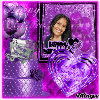 claudia:happy birthday Picture #123382703 | Blingee.com