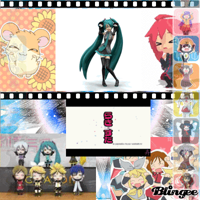 Vocaloid gif di caramelldansen