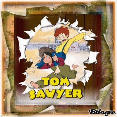 Challenges Dessin Anime Tom Sawyer Picture 123479167 Blingee Com Tom sawyer, huckleberry finn, becky, tante polly et joe l'indien. blingee com