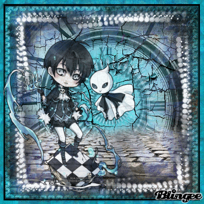Chibi Gothic Anime Boy Picture #123492896 | Blingee.com