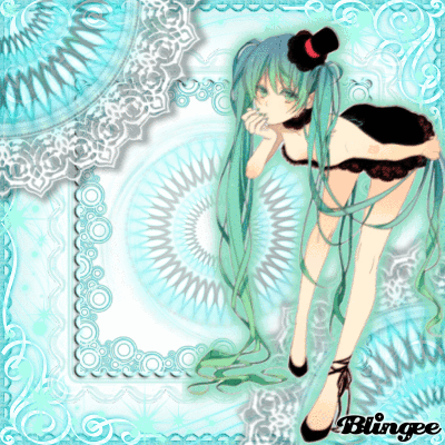 ☼ Anime Miku Hatsune Blue For Ducl ☼