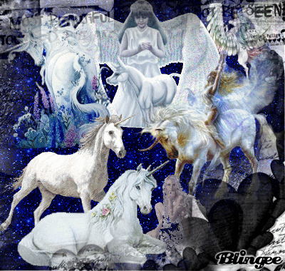 Unicorns & Angels - Guardians Picture #123545976 | Blingee.com