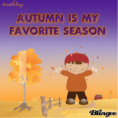 Autumn is my favorite season