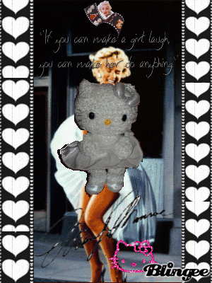 HELLO KITTY MARILYN MONROE
