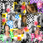 Britney Spears Colorful Scrap