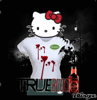 HELLO KITTY TRUE BLOOD