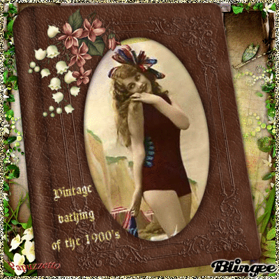Retro  Piece Bathing Suits on Vintage Bathing Suits Of The 1900 S Picture  124065705   Blingee Com