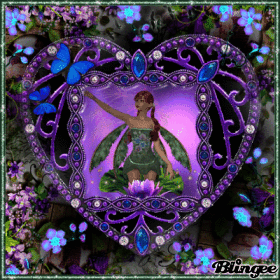 FAIRY GLITTER HEART *