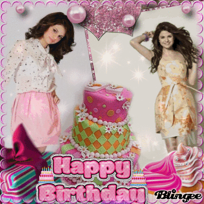 ♥.Happy Birthday!!!!!Aaa Selena Gomez.♥ Picture #124791110 | Blingee.com