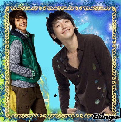 Kim hyun joong and Rain bi Kim hyun joong and Rain bi
