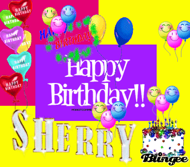 Happy Birthday Sherry Images