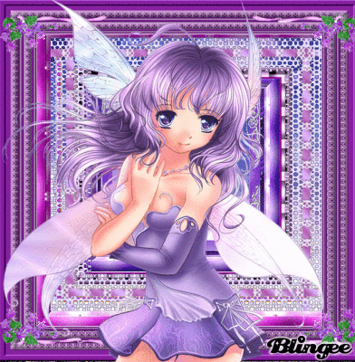 manga fée violet