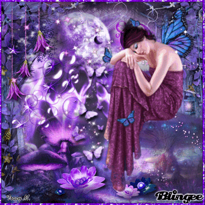 Purple Fairy Fantasy