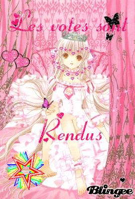 Les votes sont rendus chez Elef, sur sailor fuku ;3 Les votes sont rendus chez Elef, sur sailor fuku ;3