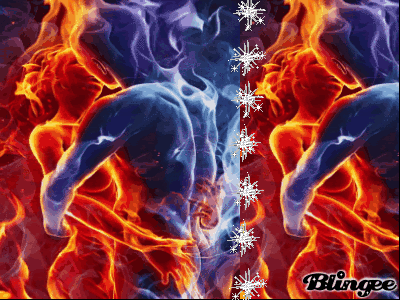 Fire And Ice Wolf Wallpaper Gif Fire And Ice Mirror Animated Picture Codes And Downloads 125471718 756370029 Blingee Com blingee com