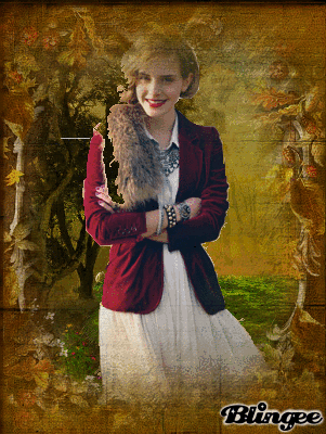 emma watson autumn Bild #125684885 | Blingee.com