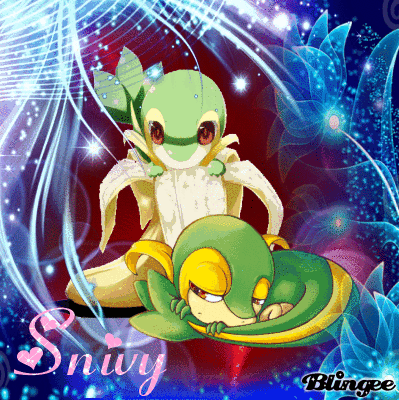 Immagine Snivy 126138373 Blingee Com