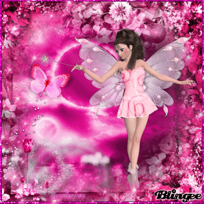 pink fairy Picture #126320884 | Blingee.com