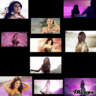 Selena Gomez goes round and round in love you like a love song and a year without rain!