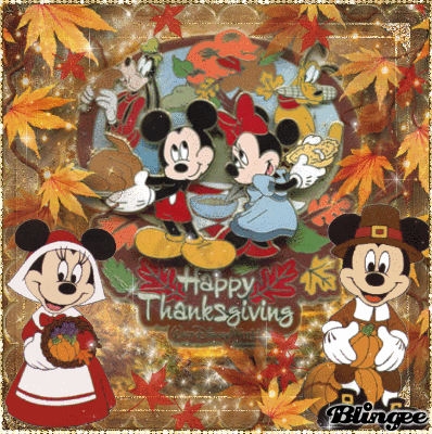 happy thanksgiving with disney