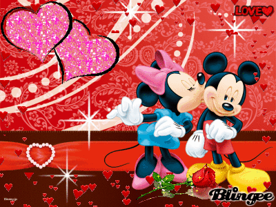Mickey et Minnie Mouse amoureux tumblr